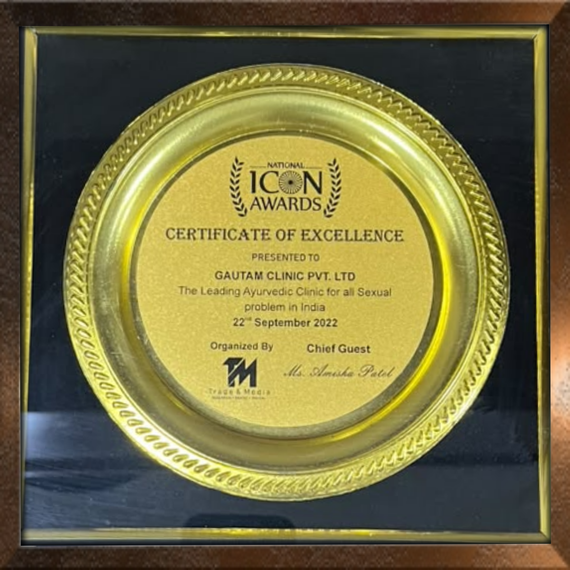 Certificate of Excellence